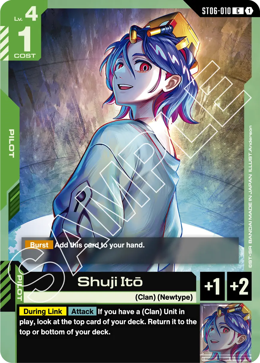 Gundam Card Game: Starter Deck Clan Unity (ST06)