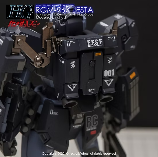 G-Rework Decals - HG RGM-96X Jesta [CD-H130]
