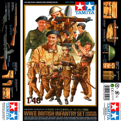 1/48 British Infantry Set
