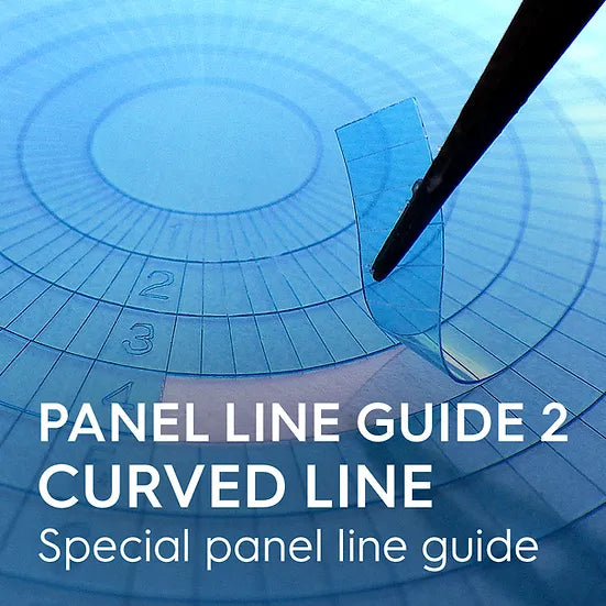 Gunprimer Panel Line Guide 2 [Curved Line 0.3mm] PLG2-C3