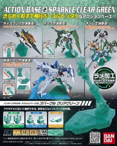 Action Base 2 Sparkle Clear Green