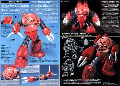 1/144 HGUC MSM-07S Char's Z'Gok