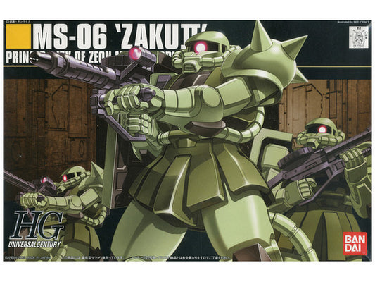 1/144 HGUC MS-06 Zaku II (Mass Production Type)