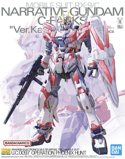 1/100 MG Narrative Gundam C-Packs Ver. Ka