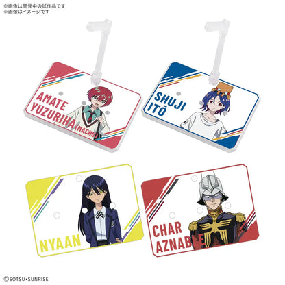 Action Base 7 Clear Mobile Suit Gundam GQuuuuuuX Sticker Set