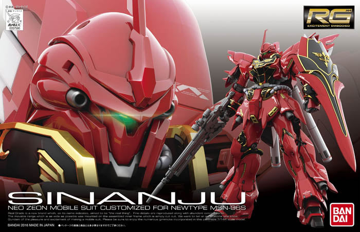 1/144 RG MSN-06S Sinanju