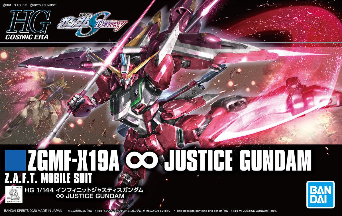 1/144 HGCE Infinite Justice Gundam