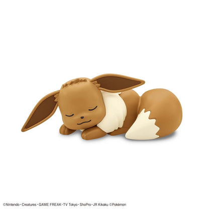 Pokemon Plamo Collection Quick!! 07 Eevee (Good Night Pose)