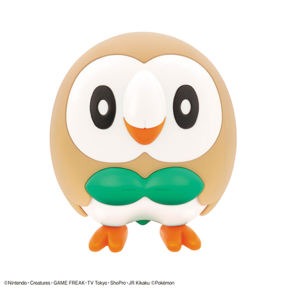 Pokemon Plamo Collection Quick Series!! 10 Rowlet