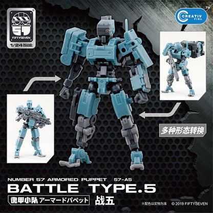 Number 57 Armored Puppet Battle Type.5 (Plastic Model)