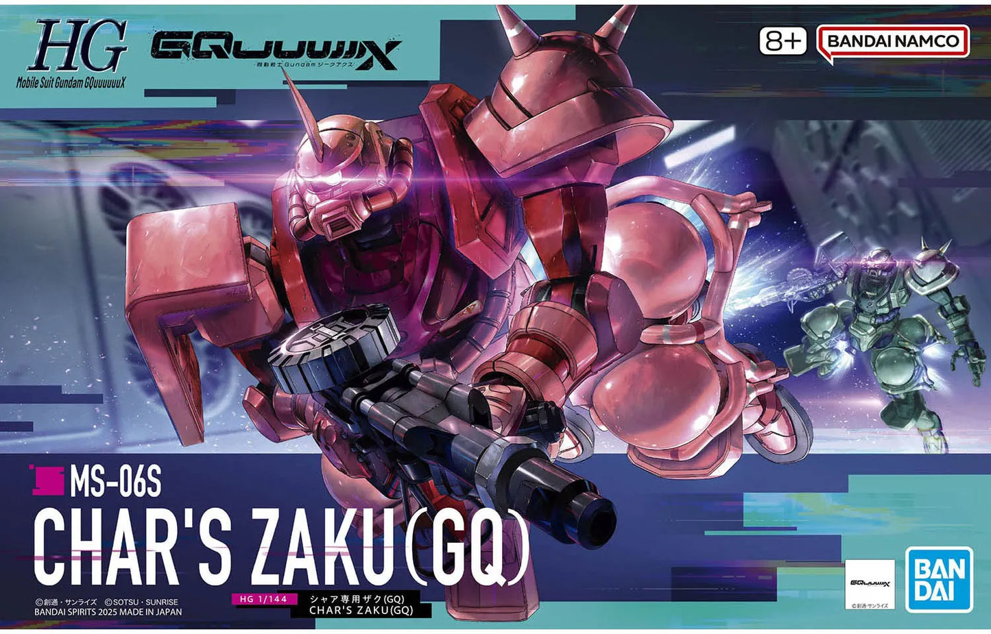 1/144 HG Char's Zaku (GQ)