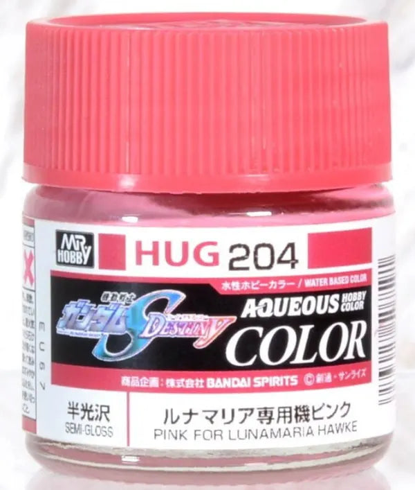 Mr Hobby Aqueous Gundam Color HUG-204 Pink For Lunamaria Hawke