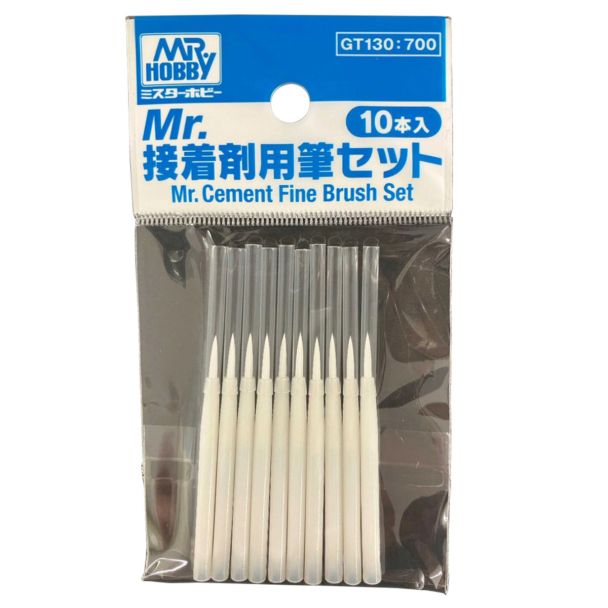 Mr Hobby Mr. Cement Fine Brush Set GT-130