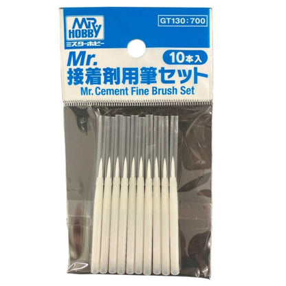 Mr Hobby Mr. Cement Fine Brush Set GT-130
