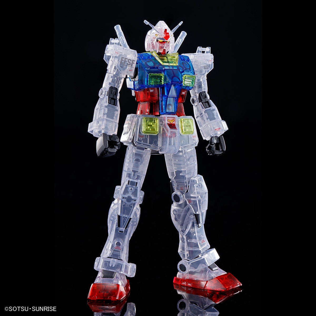 HG 1/144 RX-78-02 Gundam [GUNDAM THE ORIGIN] CLEAR COLOR [REISSUE]