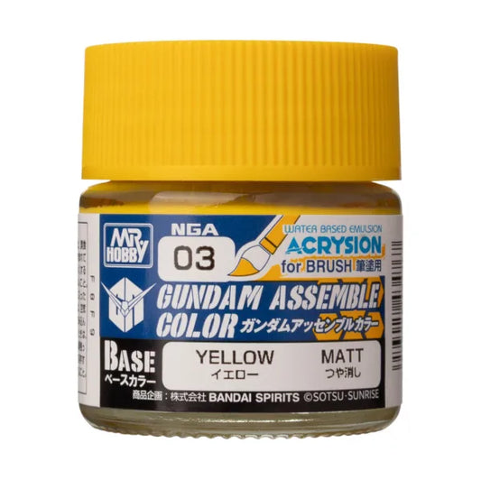 Mr Hobby NGA-03 Gundam Assemble Color Yellow