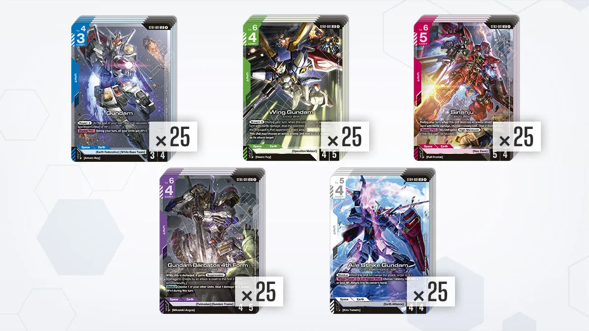 Gundam Card Game: Deck Build Box Freedom Ascension (SC01)