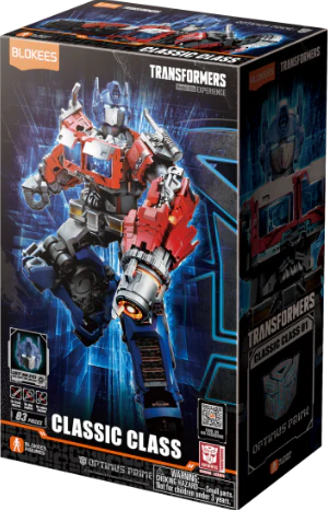 Blokees Transformers Classic Class Rise of the Beasts Optimus Prime Packaging