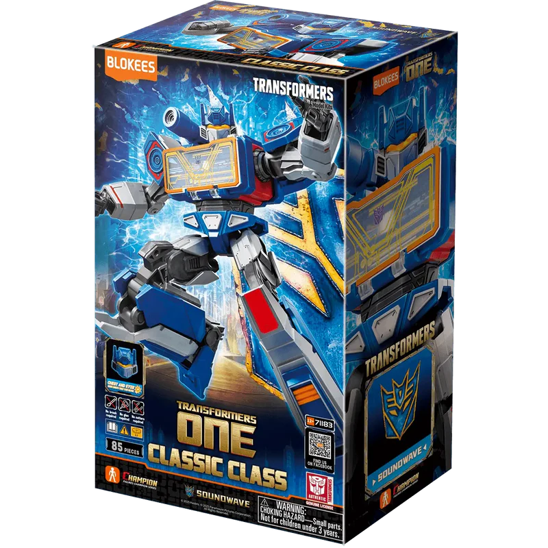 Blokees | Transformers Classic Class Soundwave [Transformers One]