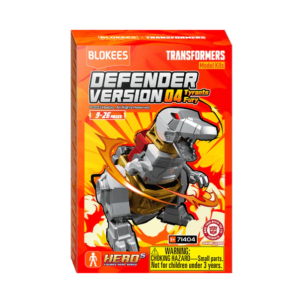 Blokees | Transformers Defender Version 04 Tyrants Fury