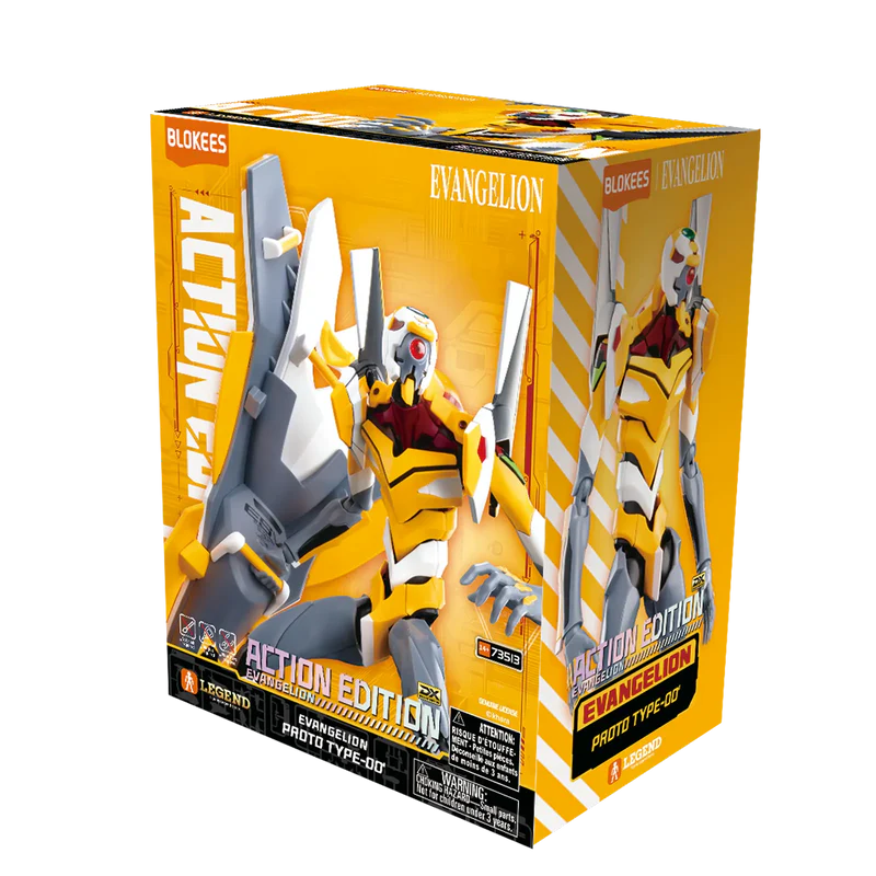 Blokees | Action Edition Figure - Evangelion Proto Type 00'