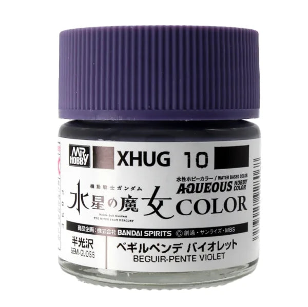Mr Hobby Aqueous Gundam Color XHUG-10 Beguir Pente Violet