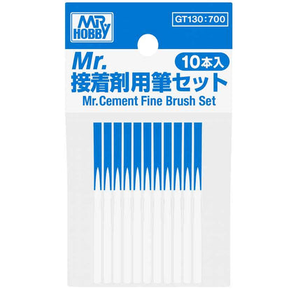 Mr Hobby Mr. Cement Fine Brush Set GT-130