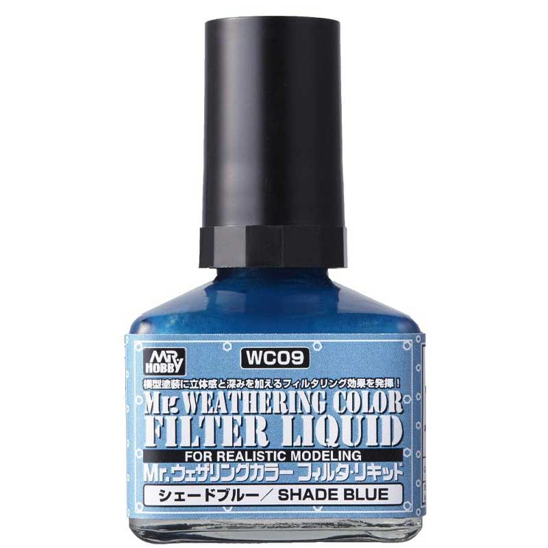 Mr.Hobby Mr.Weathering Color - Shade Blue 40ml WC09