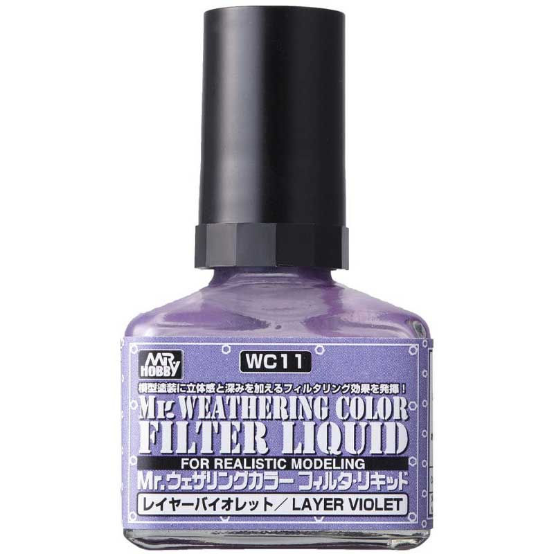 Mr.Hobby Mr.Weathering Color - Violet 40ml WC11