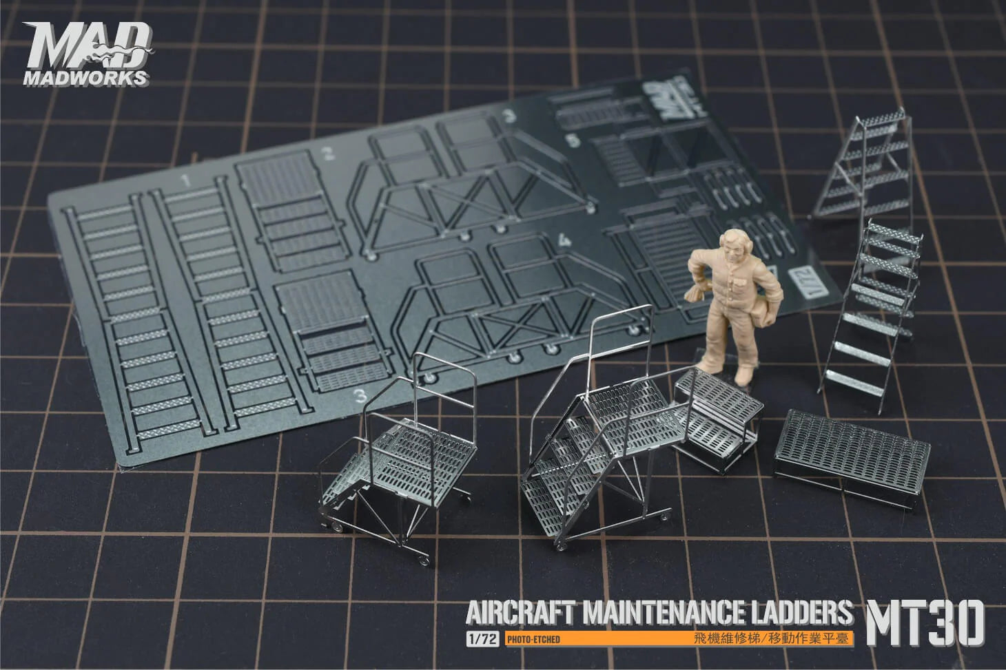 Madworks 1/72 Maintenance Ladder 5 MT-30