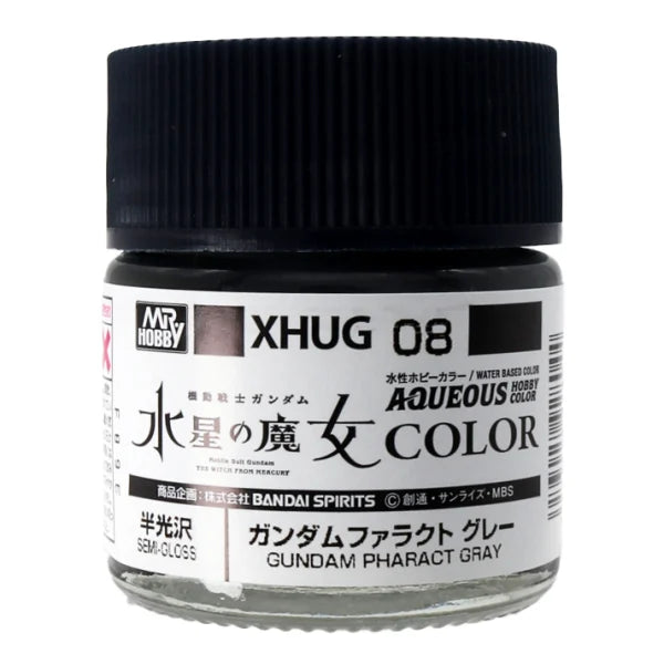 Mr Hobby Aqueous Gundam Color XHUG-08 Gundam Pharact Gray
