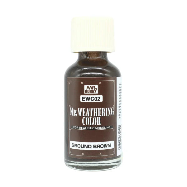 Mr.Hobby Mr.Weathering Color - Ground Brown 40ml EWC02