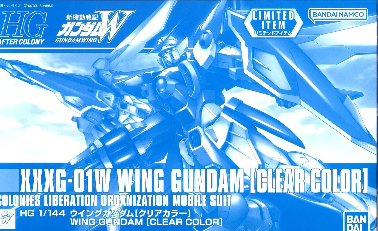 HG 1/144 Wing Gundam [Clear Color]