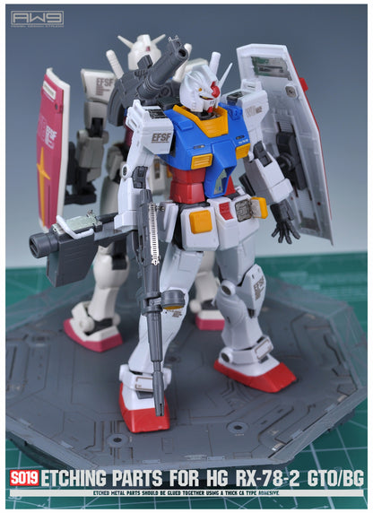 Madworks AW9 Etching Parts for HG RX-78-2 GTO / Beyong Global VER. S19
