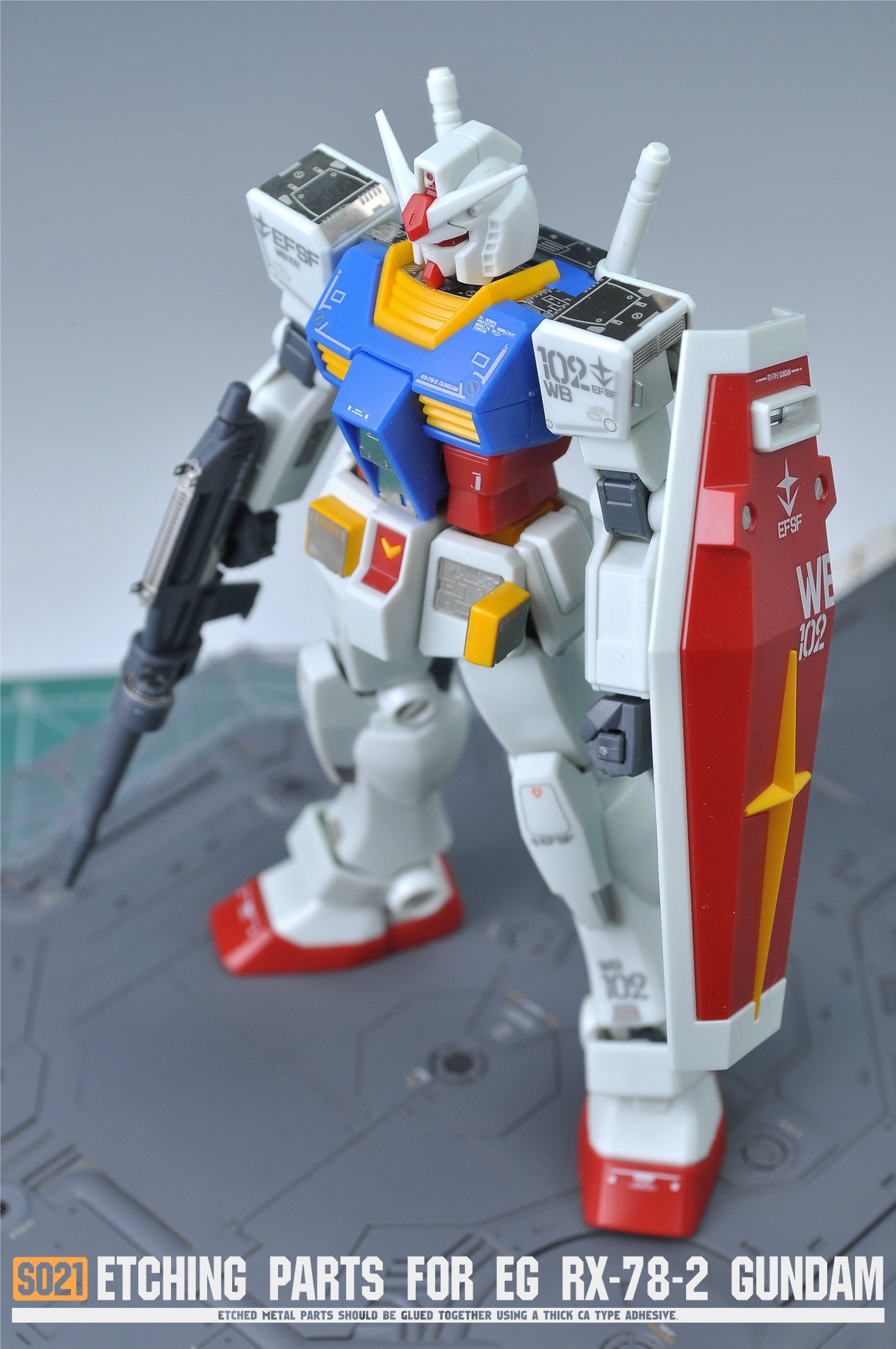 Madworks AW9 Etching Parts for EG 1/144 RX-78-2 Gundam S21