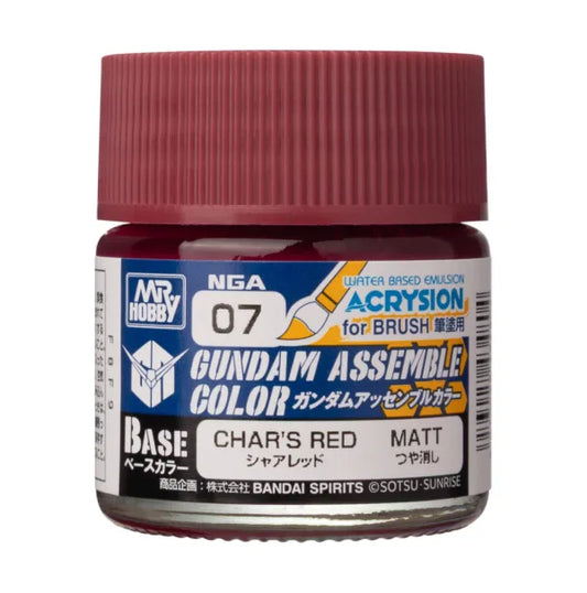 Mr Hobby NGA-07 Gundam Assemble Color Char’s Red
