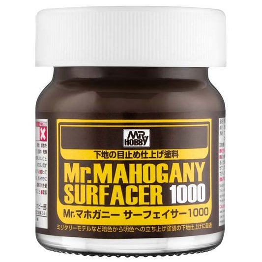 Mr Hobby Mr Mahogany Surfacer 1000 (40ml) SF-290