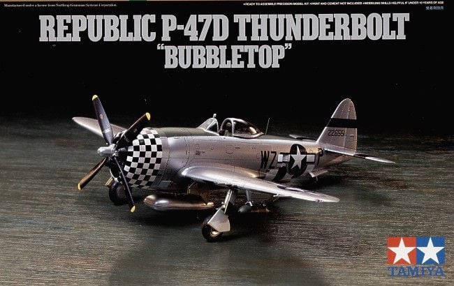 1/72 P-47 Thunderbolt Bubbletop
