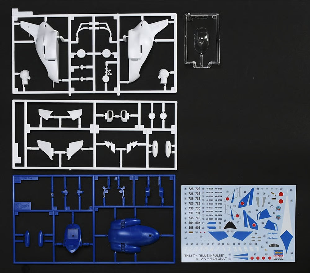 Hasegawa Egg Plane Kit T-4 Blue Impulse