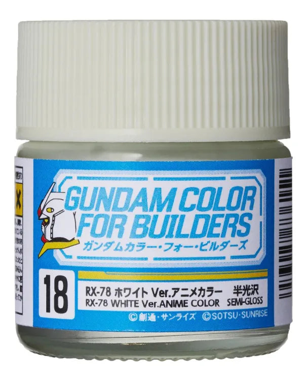 Mr Hobby Mr Color Gundam Color UG-18 RX-78 White Ver. Anime Color