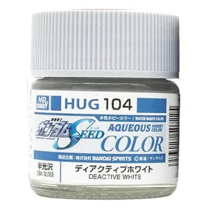 Mr Hobby Aqueous Gundam Color HUG-104 Deactive White