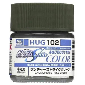 Mr Hobby Aqueous Gundam Color HUG-102 Launcher Strike Green