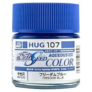 Mr Hobby Aqueous Gundam Color HUG-107 Freedom Blue