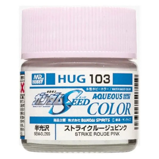 Mr Hobby Aqueous Gundam Color HUG-103 Strike Rouge Pink