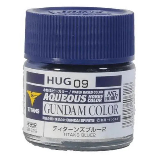 Mr Hobby Aqueous Gundam Color HUG-09 Titans Blue 2