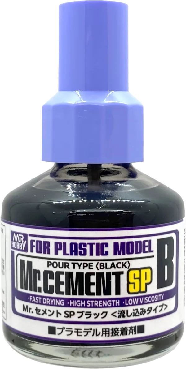 Mr Hobby Mr Cement SP Black (40ml) MC-132