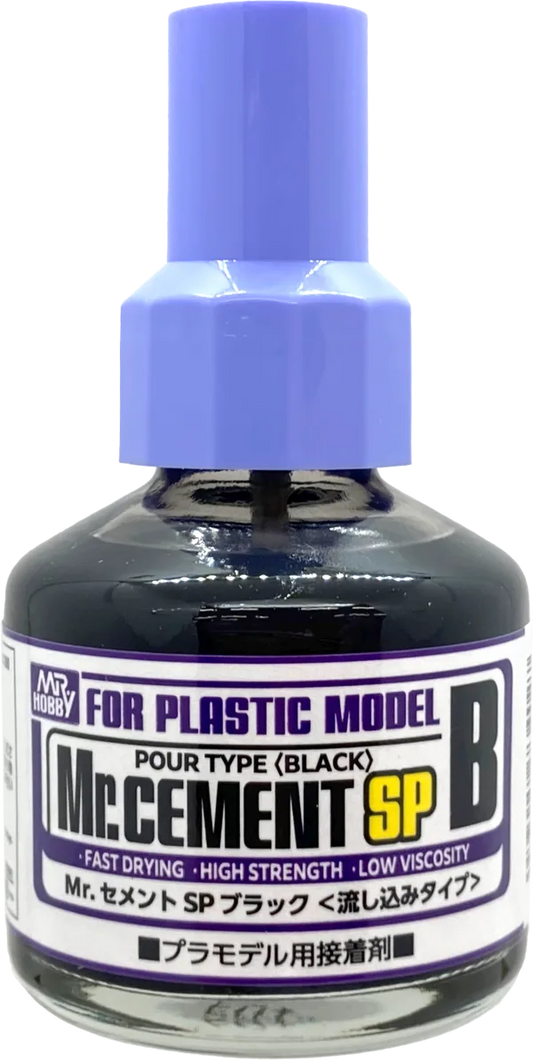 Mr Hobby Mr Cement SP Black (40ml) MC-132